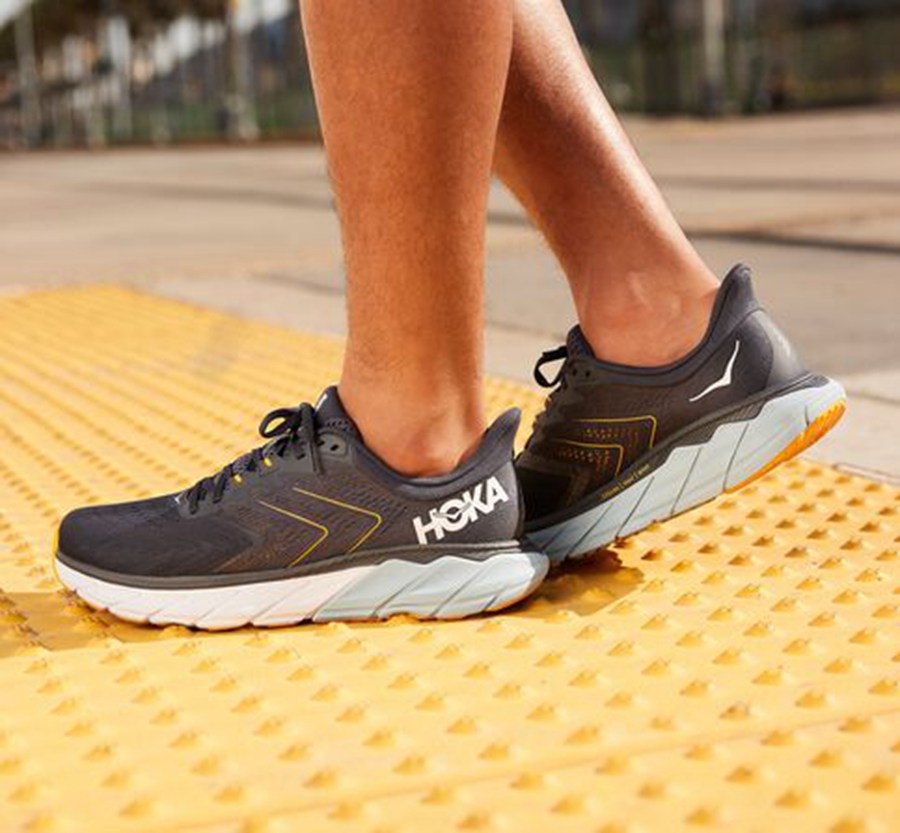 Hoka One One Yürüyüş Ayakkabısı Erkek Lacivert - Arahi 5 - EI1826957